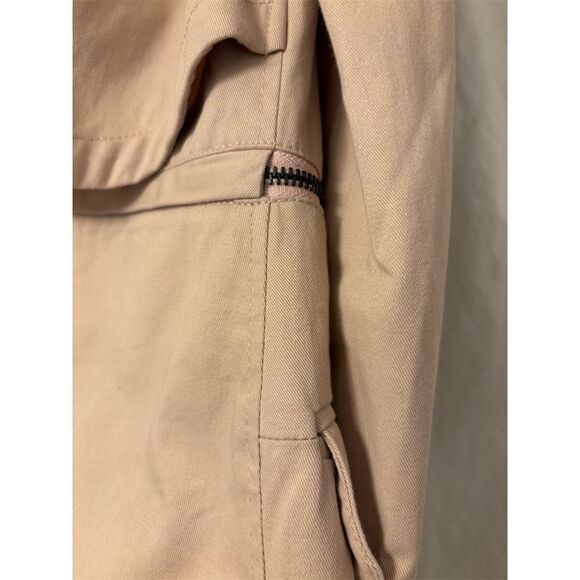 Rebecca Minkoff Women's Convertible Trench Coat Beige Size Small Standard - Picture 9 of 16